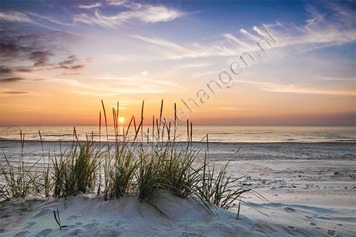 Van toepassing zijn Milieuvriendelijk Inloggegevens Vlies fotobehang Avond zee | Fotobehangen.nl